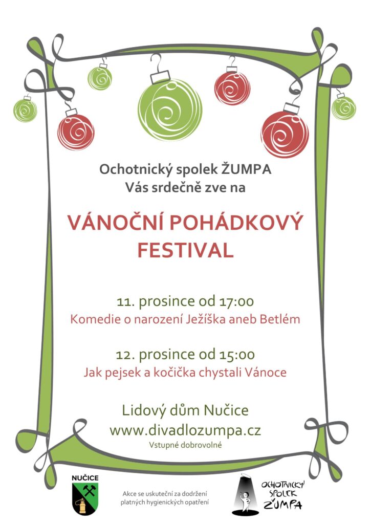 Vánoční pohádkový festival Nučice